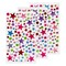 Wrapables 327pcs Acrylic Self Adhesive Crystal Rhinestone Gem Stickers, DIY, Arts & Crafts Supplies (3 sheets), Stars